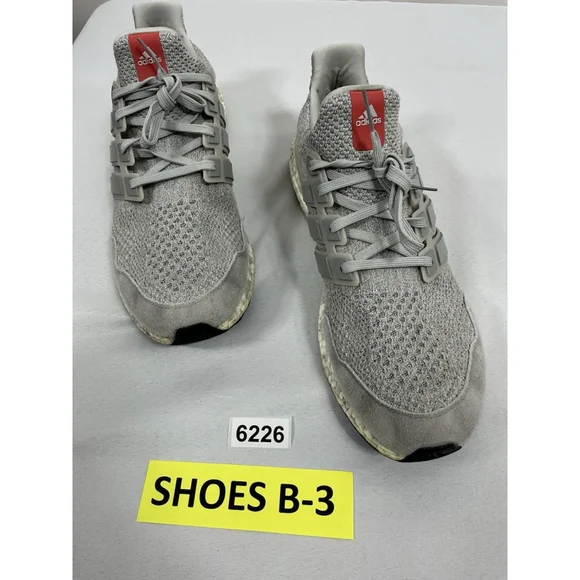 Mens Adidas Ultra Boost Lace Up Sneakers Size 14 Gray - Picture 3 of 9